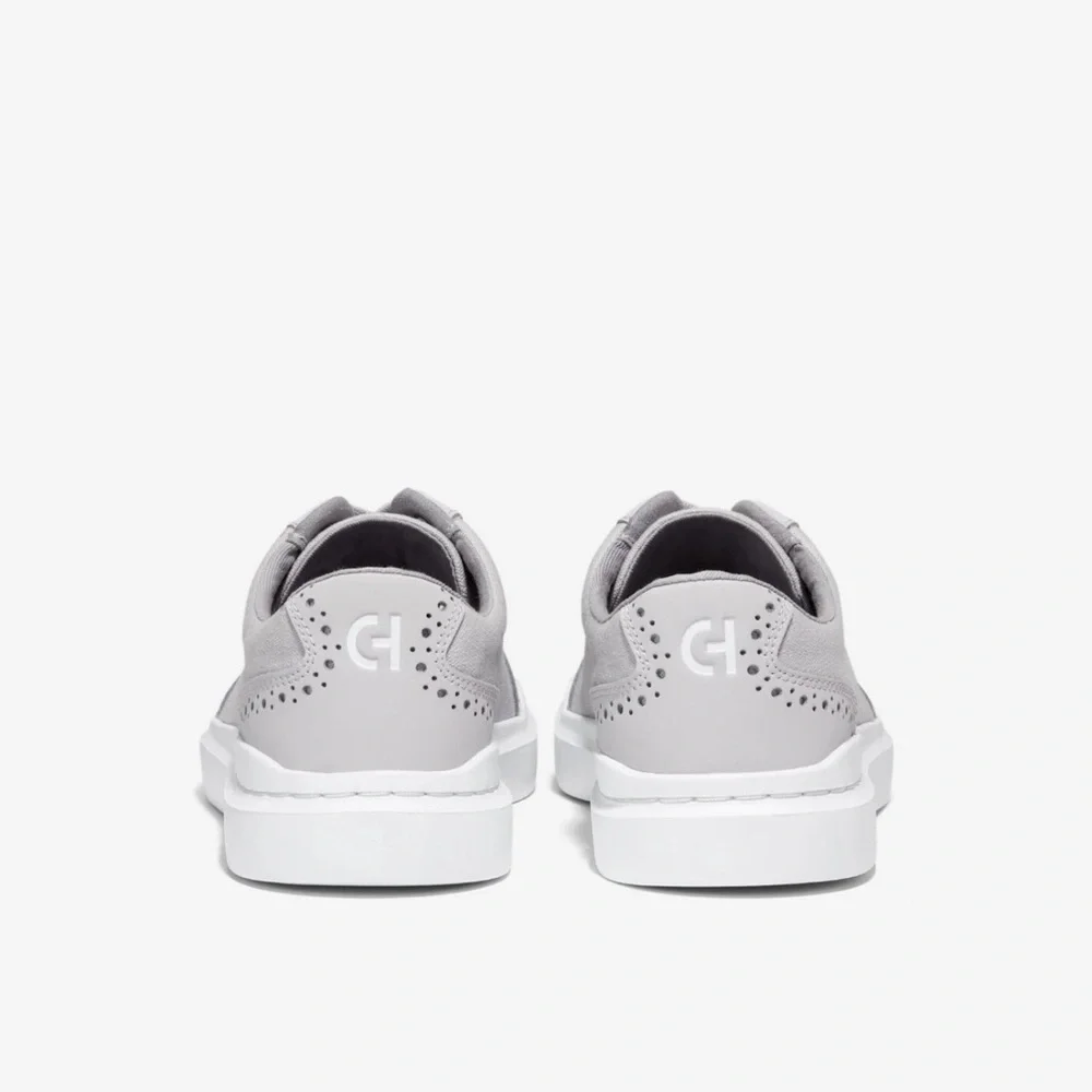 NEW Cole Haan Mens GRANDPRO RALLY T-toe Sneaker Microchip/Optic White size 10